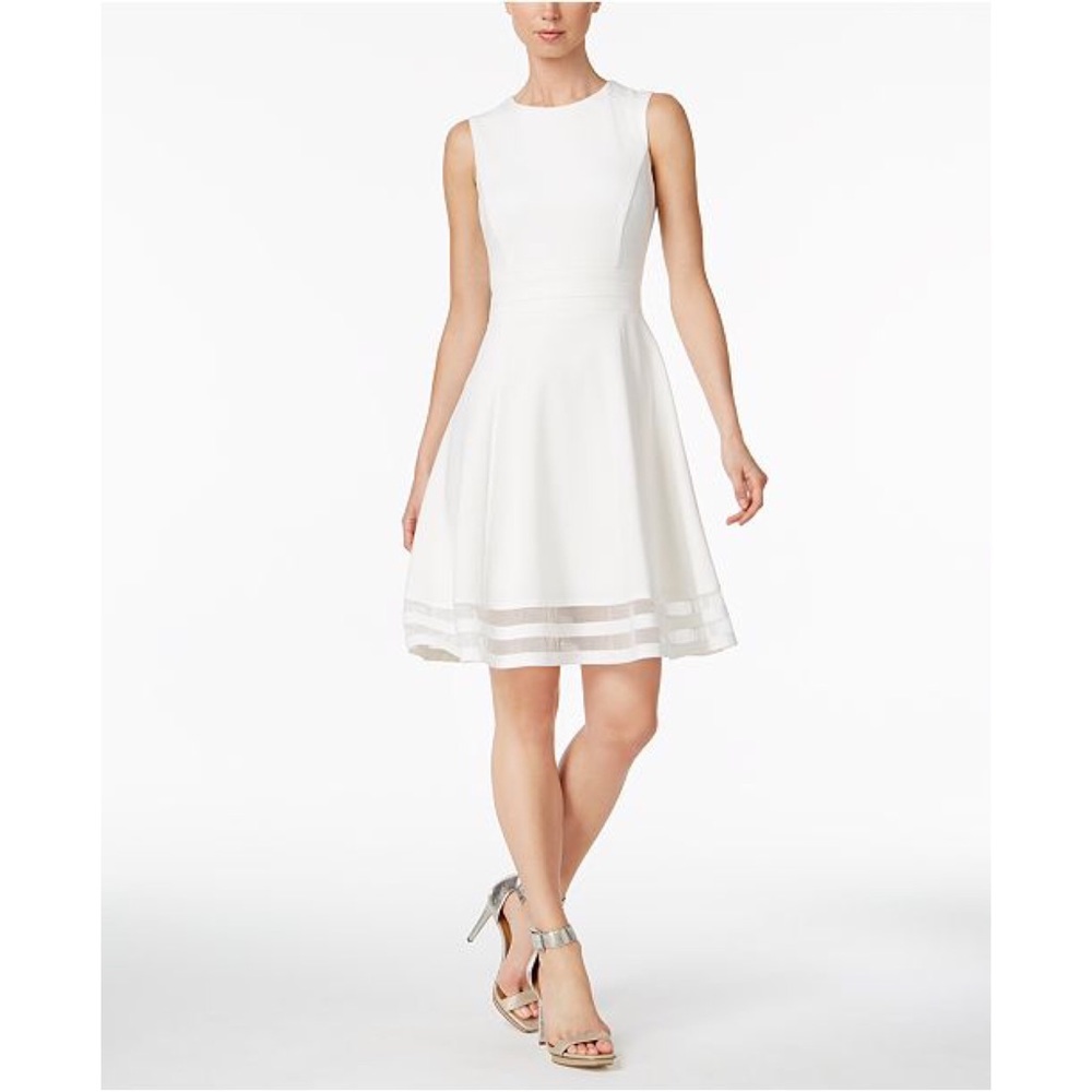 Calvin Klein white dress